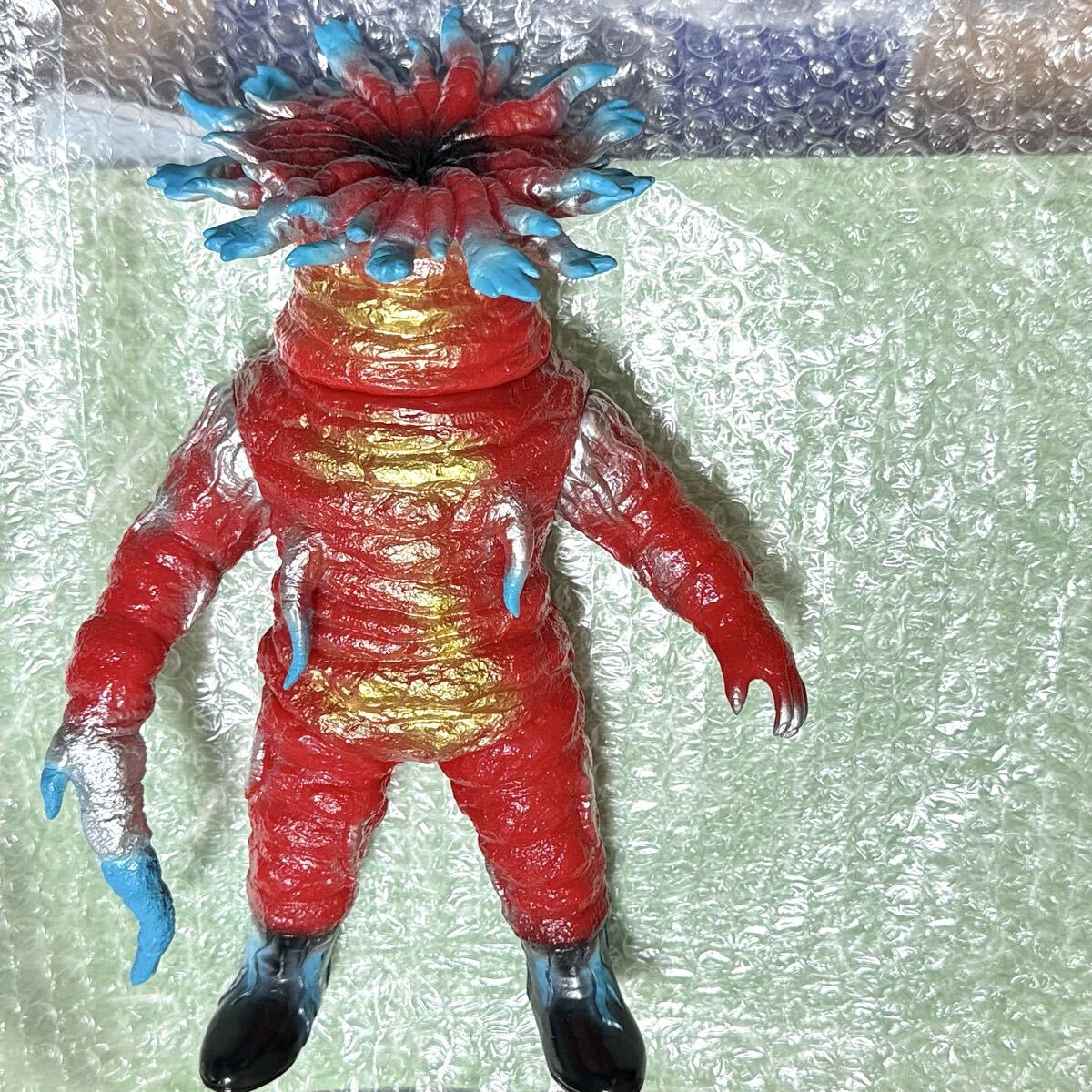 東映キャラクター 仮面ライダー 人喰い怪人イソギンチャック ソフビ イソギンチャック 新色 メディコムトイ MEDICOM TOY 全高約24cm 拍卖