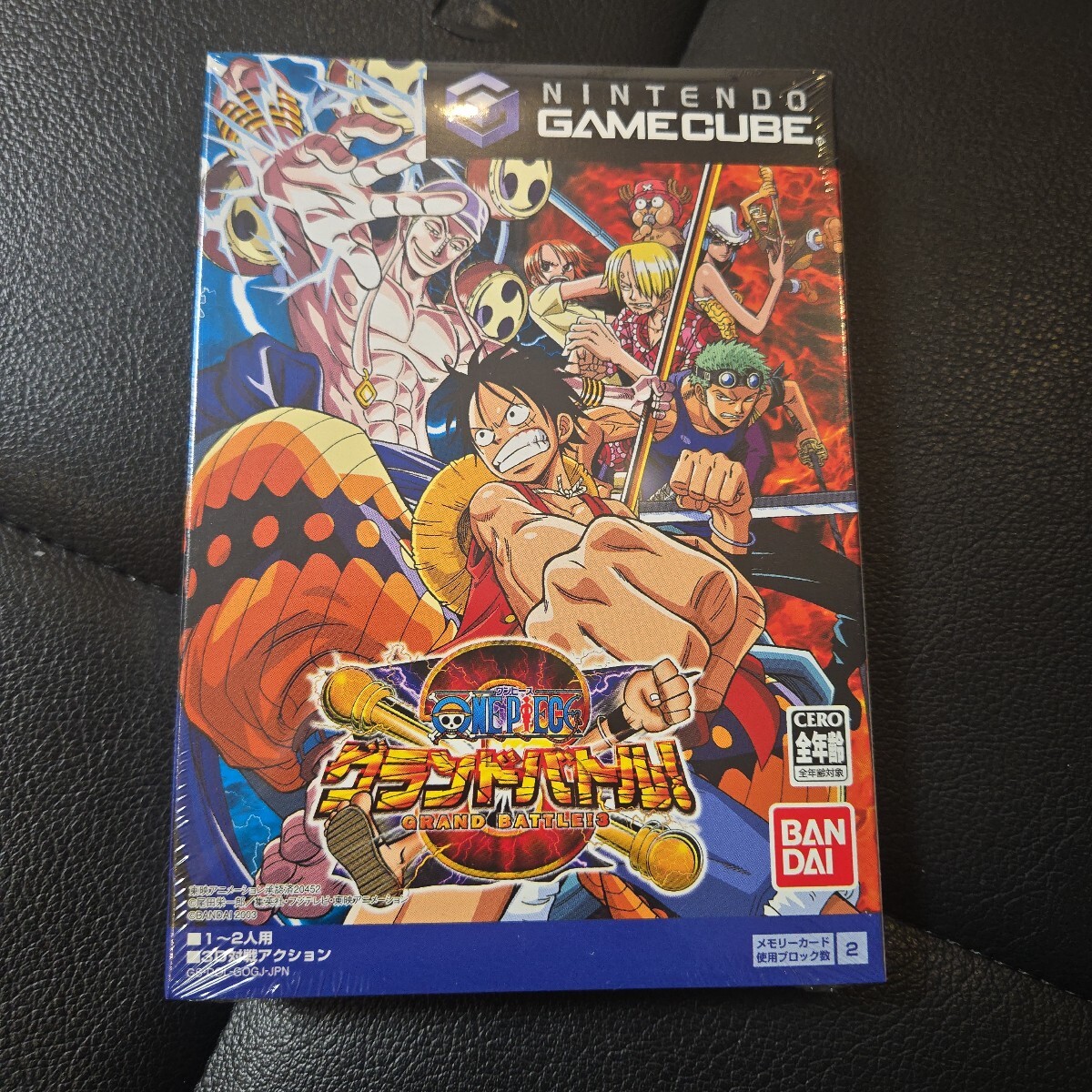 ★新品未使用★★送料無料★【GC】 ONE PIECE グランドバトル! 3  ゲームキューブ GC 任天堂 ニンテンドー拍卖
