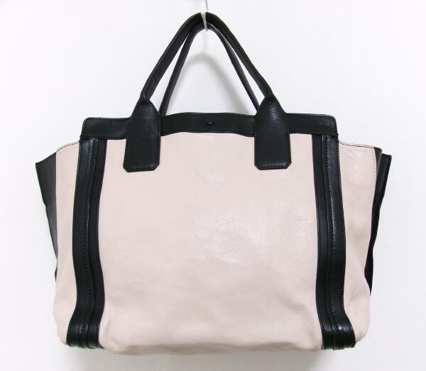 Chloe クロエ★アリソン トートバッグ★ピンクベージュ レザー拍卖