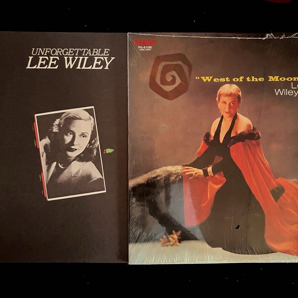 【レコード】LEE WILEY 『West of theMoon 』 『 INFORGET TABLE 』 2枚 セット まとめて リー・ワイリー ボーカル拍卖