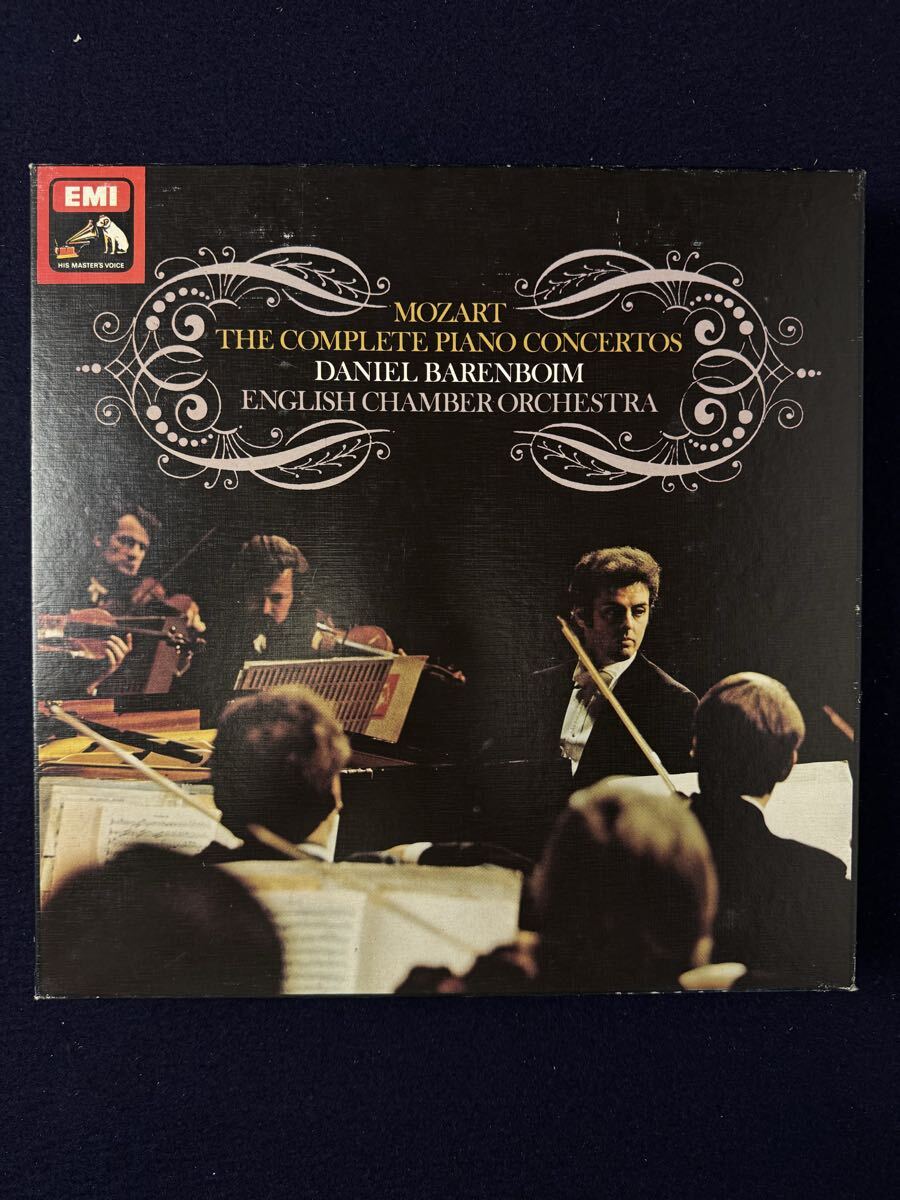 BARENBOIM LP12枚組box モーツァルト ENGLISH CHAMBERORCHESTRA MOZART: COMPLETE PIANOCONCERTOS EMI レコード 拍卖