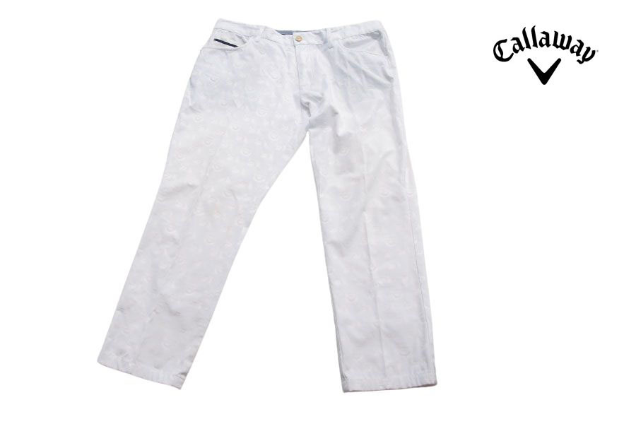送料無料★【中古】キャロウェイ|Callaway|ROUND and ROUNDELロングパンツ|メンズゴルフウェア|LL拍卖
