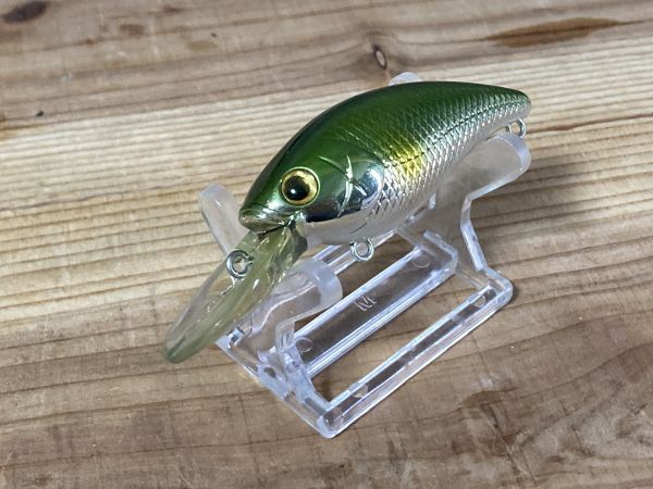 コンバットクランク  エバーグリーン メッキアユ系カラー 箱98拍卖