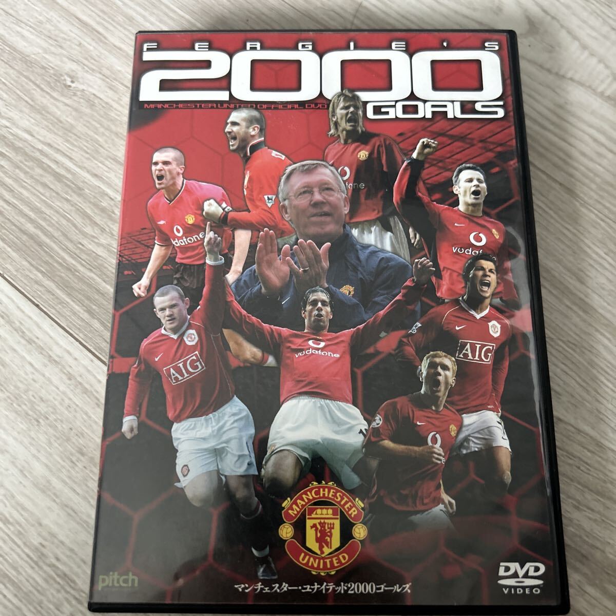 DVD 4枚組 マンチェスター・ユナイテッド 2000ゴールズ サッカー ロナウド ルーニー ファンニステルローイ ベッカム ギグス 希少拍卖