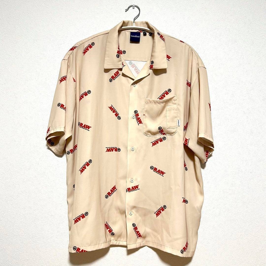 美品 Interbreed インターブリード RAW コラボシャツ Lサイズ拍卖