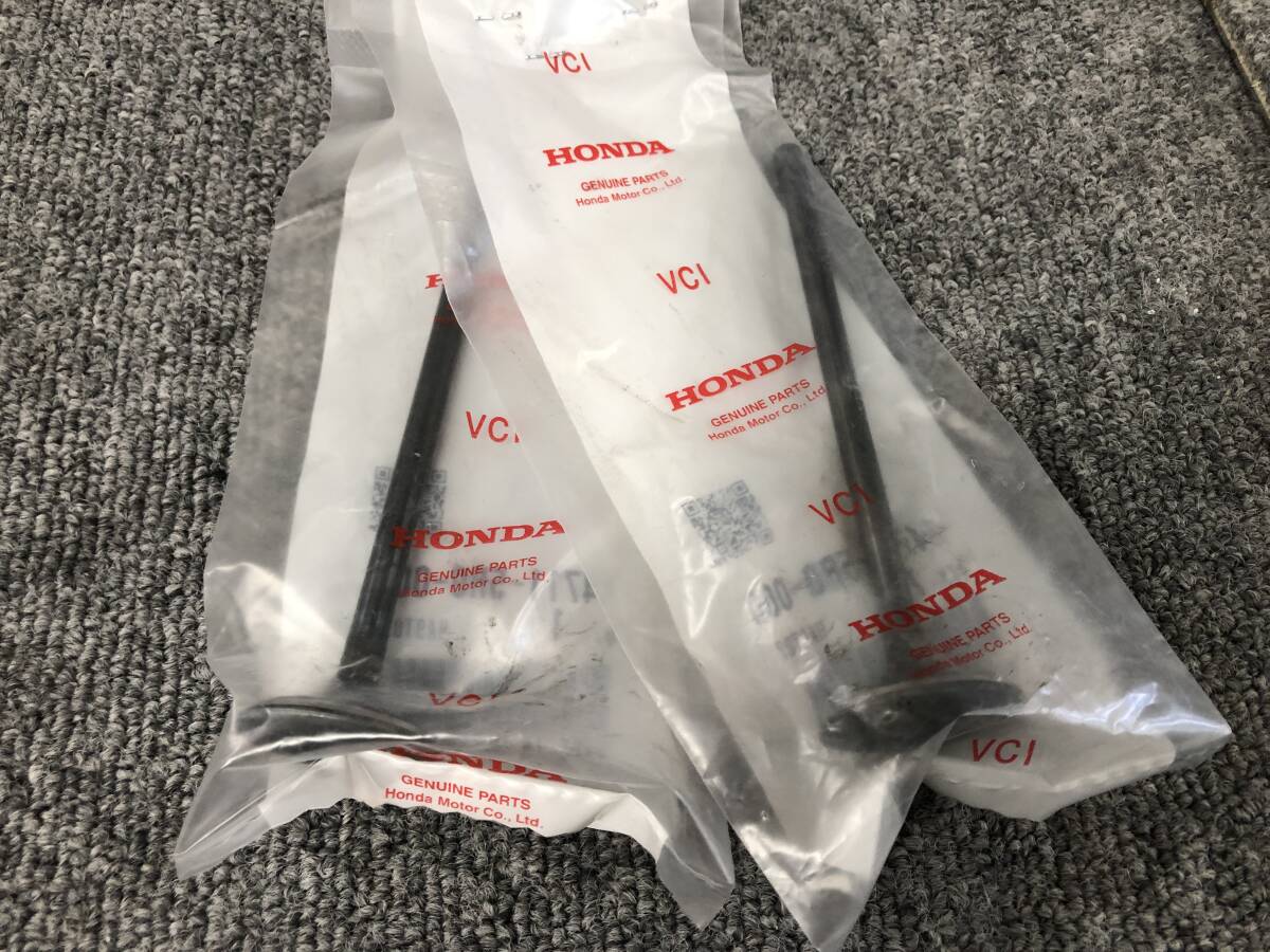 ☆□2502-NI49 スタート即決!新品!HONDA ホンダ 純正部品 エンジン バルブ バルブインレット 14711-5R0-000 2本セット 拍卖