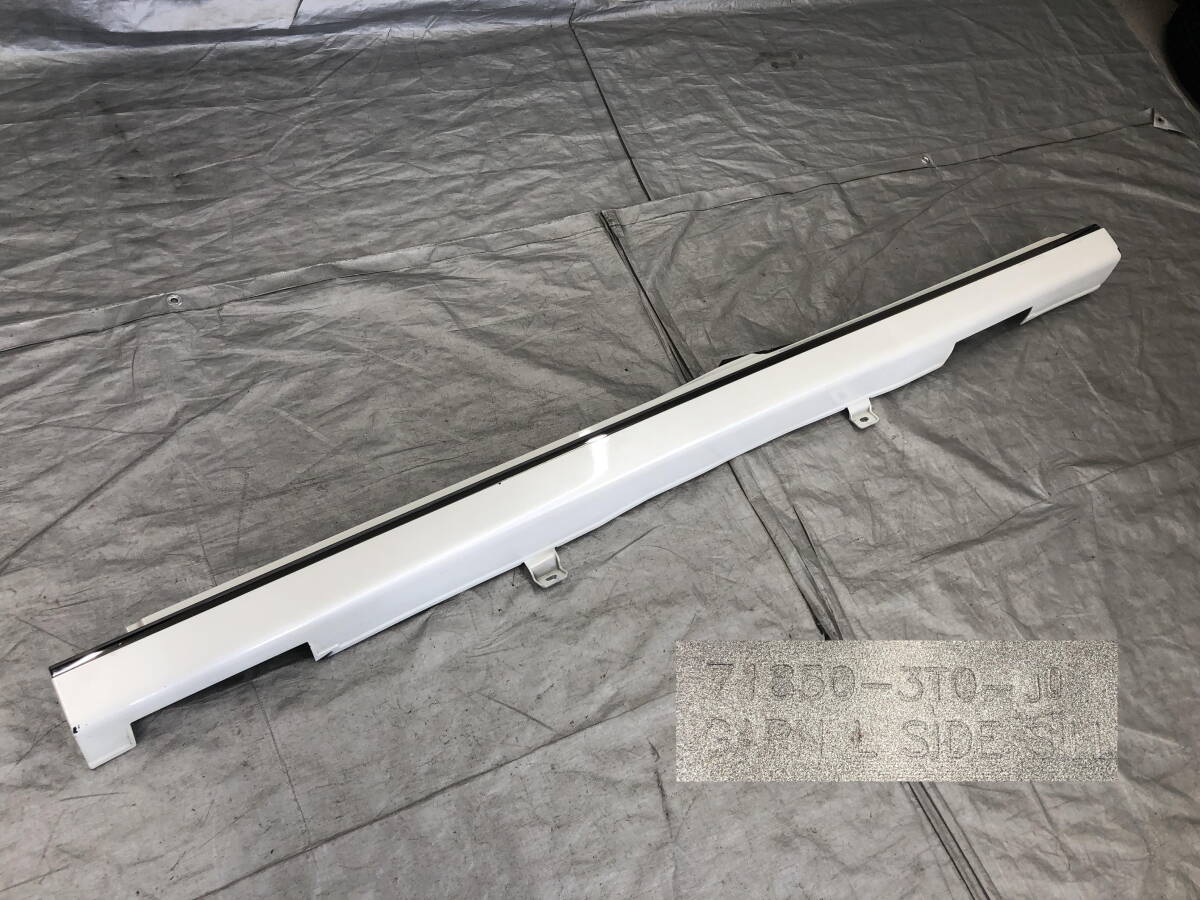 ★□2508-KA41LL RP6/RP7/RP8 ステップワゴン スパーダ 純正 サイドステップ サイドスカート 左 71850-3T0-J0 ホワイトパール拍卖