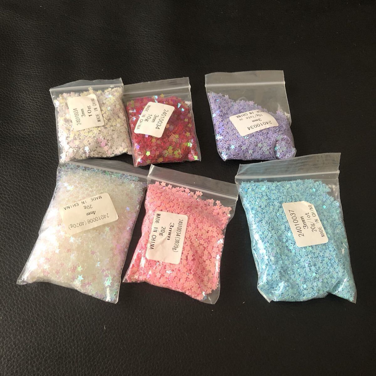 【まとめ売り】 スパンコール ミックス 花 星拍卖