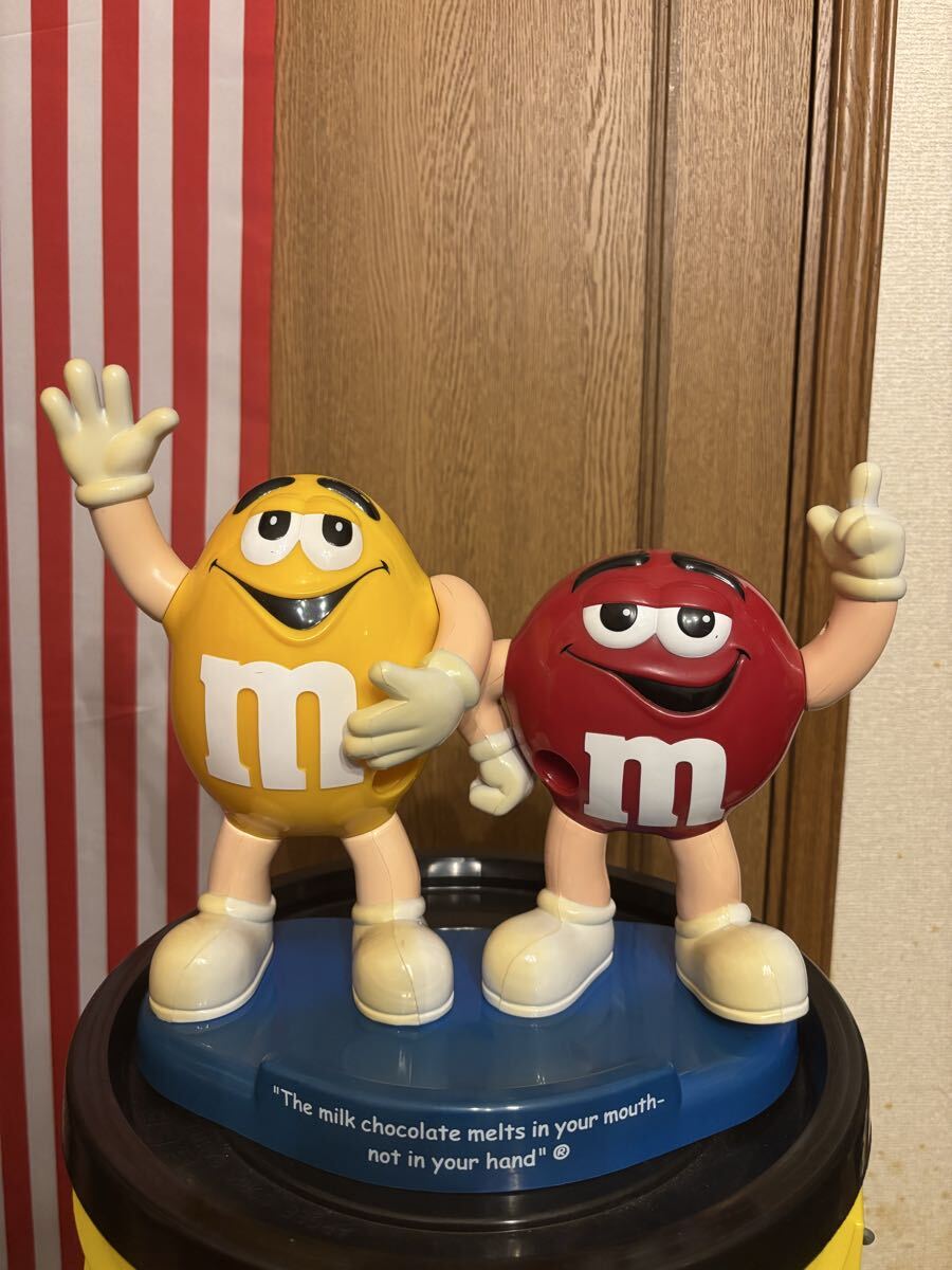 送料込み★M&Ms チョコディスペンサー イエロー レッド フィギュア拍卖