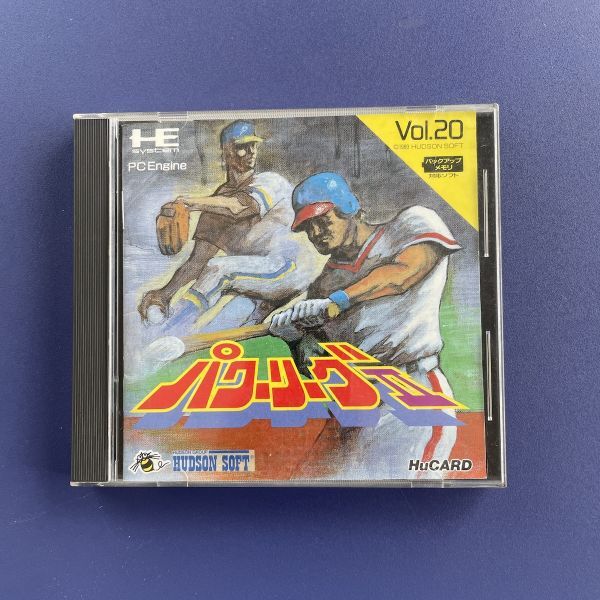 美品 PCエンジン ソフト パワーリーグ2 ケース/説明書付 ハドソン HUDSON Huカード 懐ゲー SFC NEC メガドライブ CD-ROMROM拍卖
