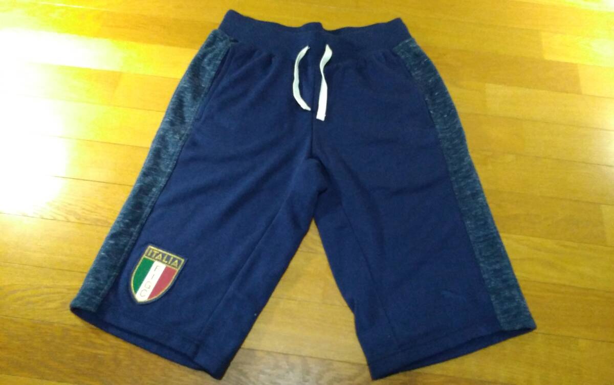 PUMA プーマ イタリア スウェット パンツ SIZE:L 紺 送料600円~拍卖