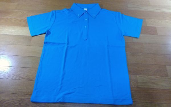 United Athle ユナイテッドアスレ ポロシャツ SIZE:L ブルー 送料215円~拍卖