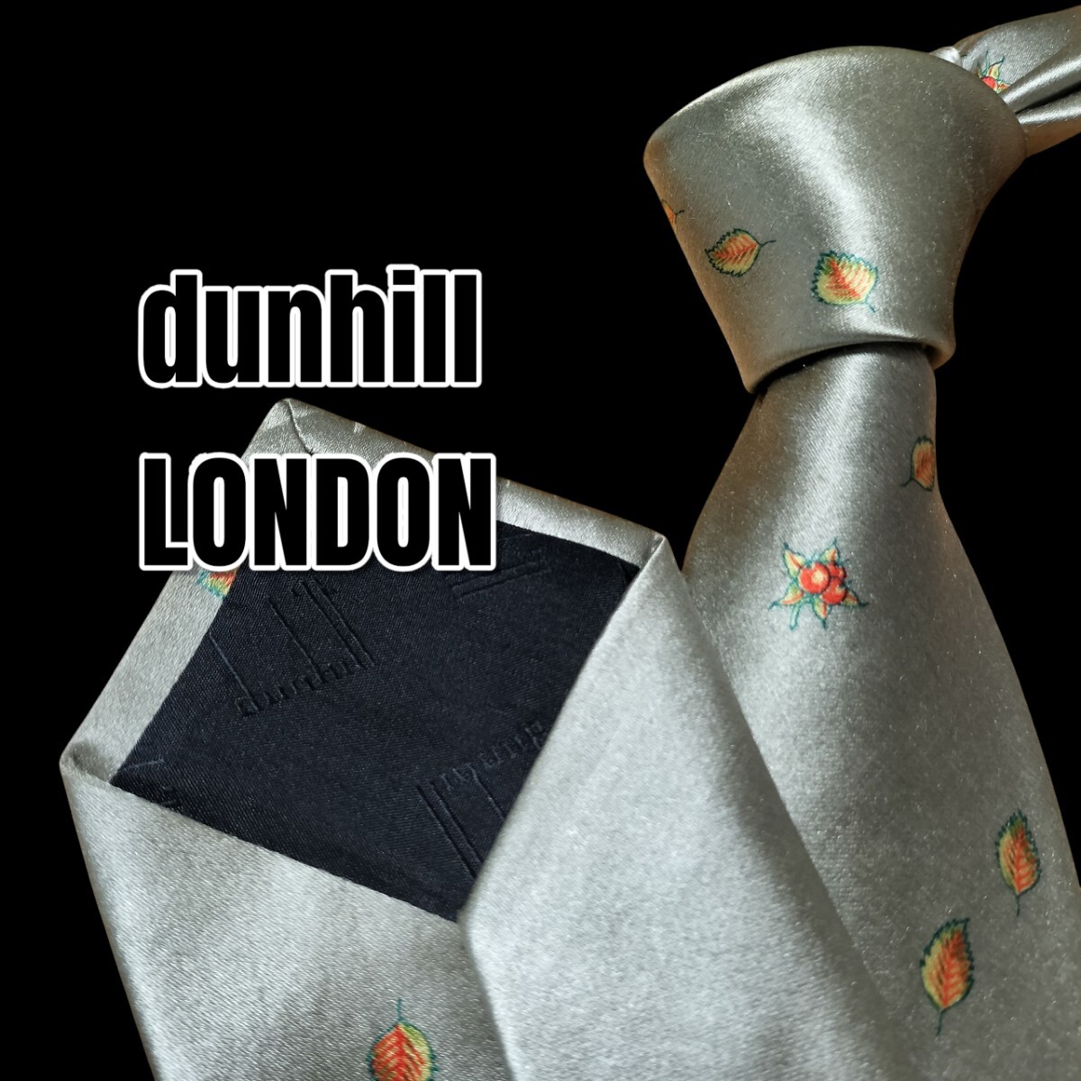 dunhill LONDON ダンヒルロンドン 総柄 イタリア製拍卖