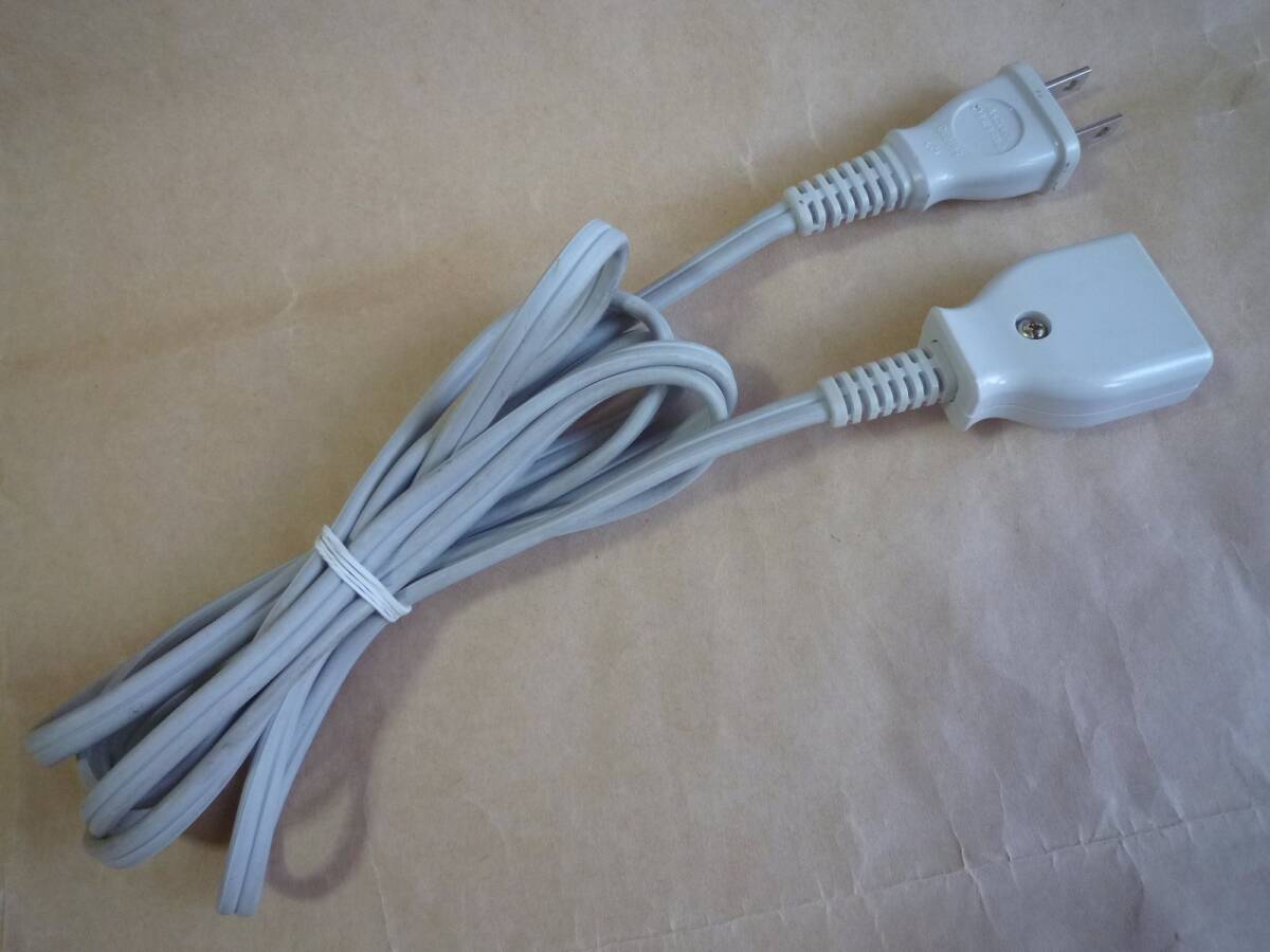 電源ケーブル 電源コード 250V 12A マグネット付き 2m 電気ポット用 象印 ZOJIRUSHI ライトグレー 炊飯ジャー用 タイガー拍卖