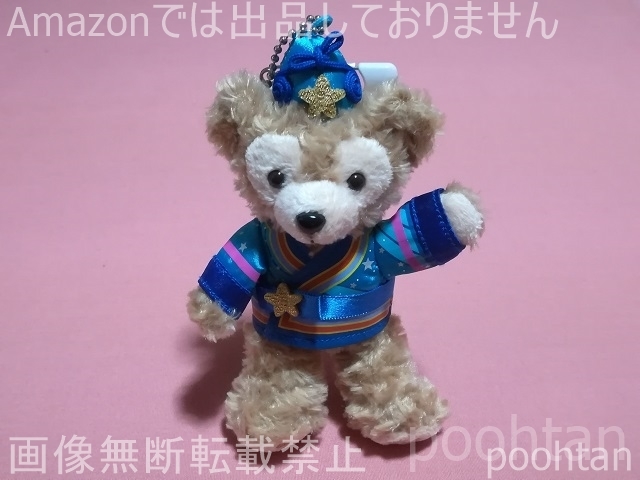 @ディズニーシー 公式 2014年 ディズニー七夕デイズ ぬいぐるみバッジ ダッフィー拍卖
