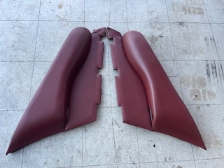 ■激レア! ポルシェ993 純正 リアサイドパネル ボルドー 左右 911 品番:99355627500 拍卖