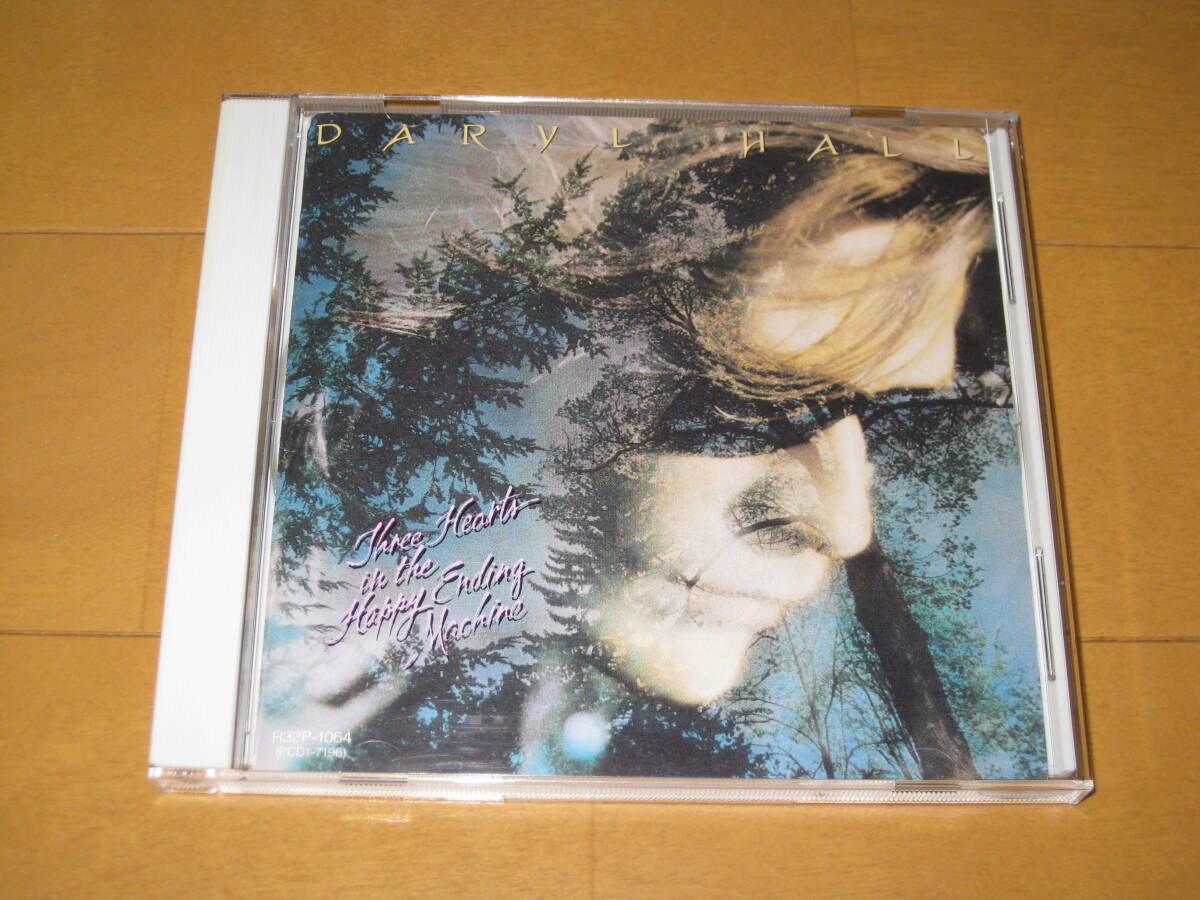 ドリームタイム ダリル・ホール 国内盤CD R32P-1064 THREE HEARTS IN THE HAPPY ENDING MACHINE DARYL HALL DREAMTIME拍卖