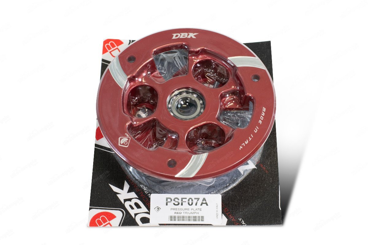 【国内在庫】DUCABIKE DBK ドゥカバイク プレッシャープレート レッド 赤 トライアンフ SPEED TRIPLE 1200 RS / RR スピードトリプル ★拍卖