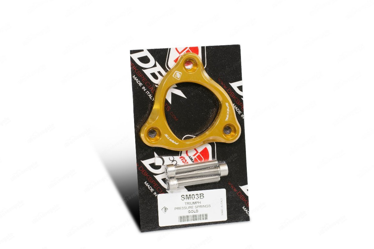 【国内在庫】DUCABIKE ドゥカバイク プレッシャープレートリング ゴールド トライアンフ SPEED TRIPLE 1200 RS RR スピードトリプル ★拍卖