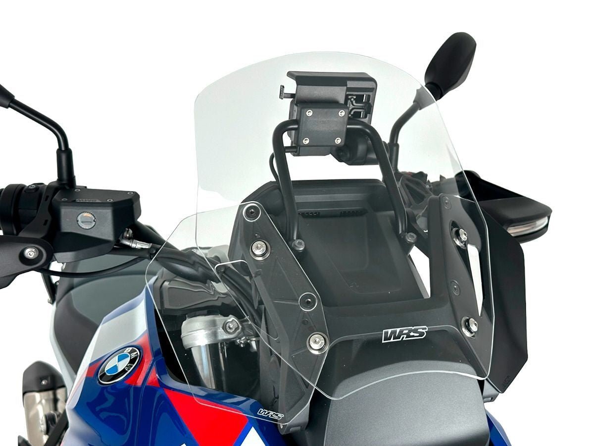 【国内在庫】WRS BMW R1300GS 2023-2025 / アドベンチャー 2025 ウインドディフレクター ラージタイプ クリア デフレクター拍卖