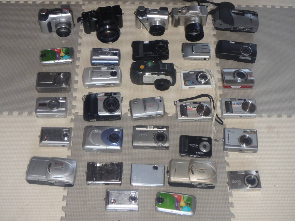 送料無料 動作品 デジタルカメラ 32台 まとめ セット拍卖