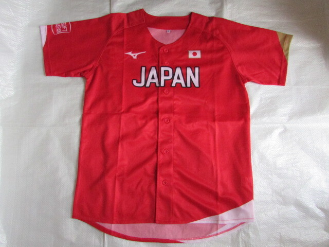 フリーサイズ 未使用に見えます SOFT JAPAN ミズノ ソフトボール 日本代表 オリンピック ユニフォーム ジャパン MIZUNO拍卖