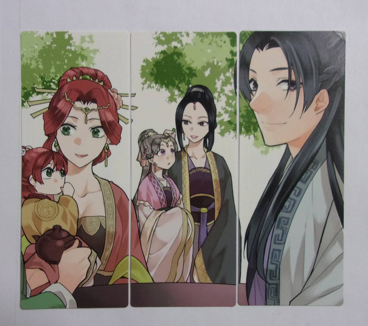 【しおり】 薬屋のひとりごと 猫猫の後宮謎解き手帳 コミックス2~4巻購入特典 3枚セット 日向夏/倉田三ノ路/しのとうこ 非売品拍卖