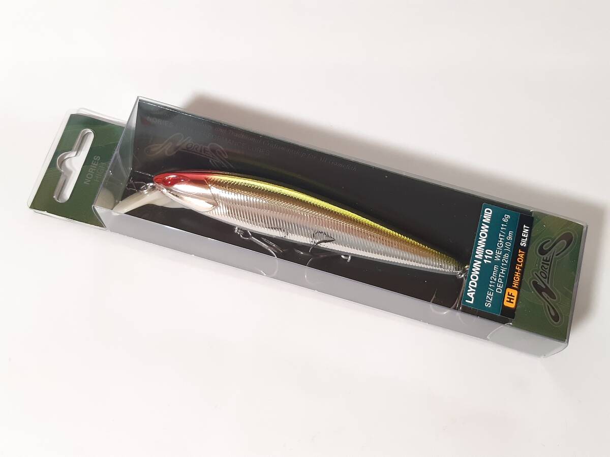 新品 ノリーズ レイダウンミノー MID 110 HF NORIES クラウン拍卖