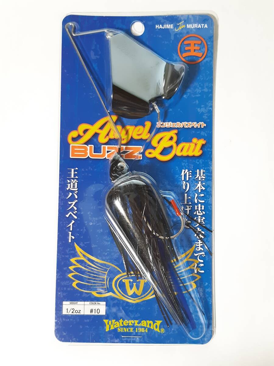 新品 ウォーターランド エンジェル バズベイト 1/2oz  ブラックブルー拍卖