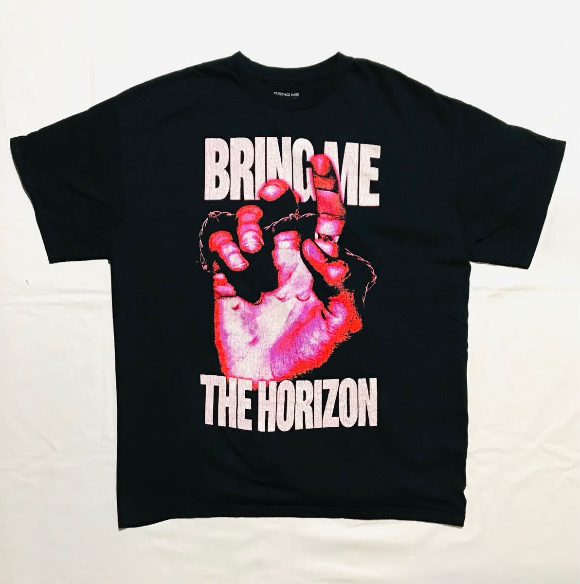 ROCK Tee【BRING ME THE HORIZON】サイズXL/ブリングミーザホライズン拍卖