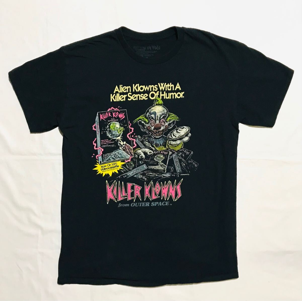 Movie Tee【KILLER KLOWNS FROM OUTER SPACE】サイズM/キラークラウン/映画Tee拍卖