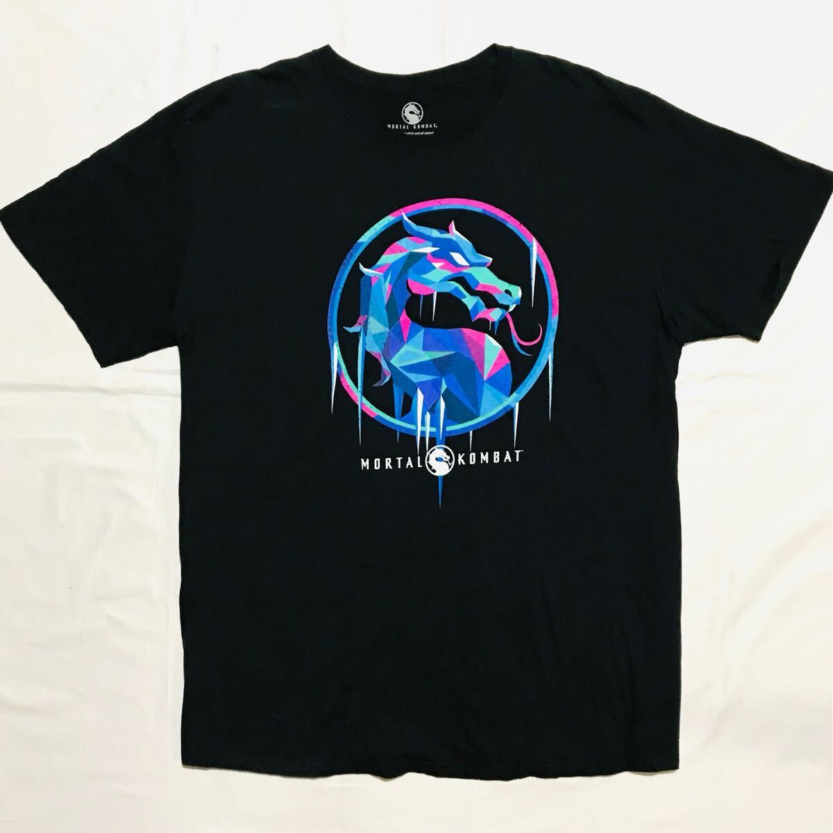 Tシャツ【MORTAL KOMBAT】サイズXL/モータルコンバット/ミッドウェイ/アクレイム拍卖