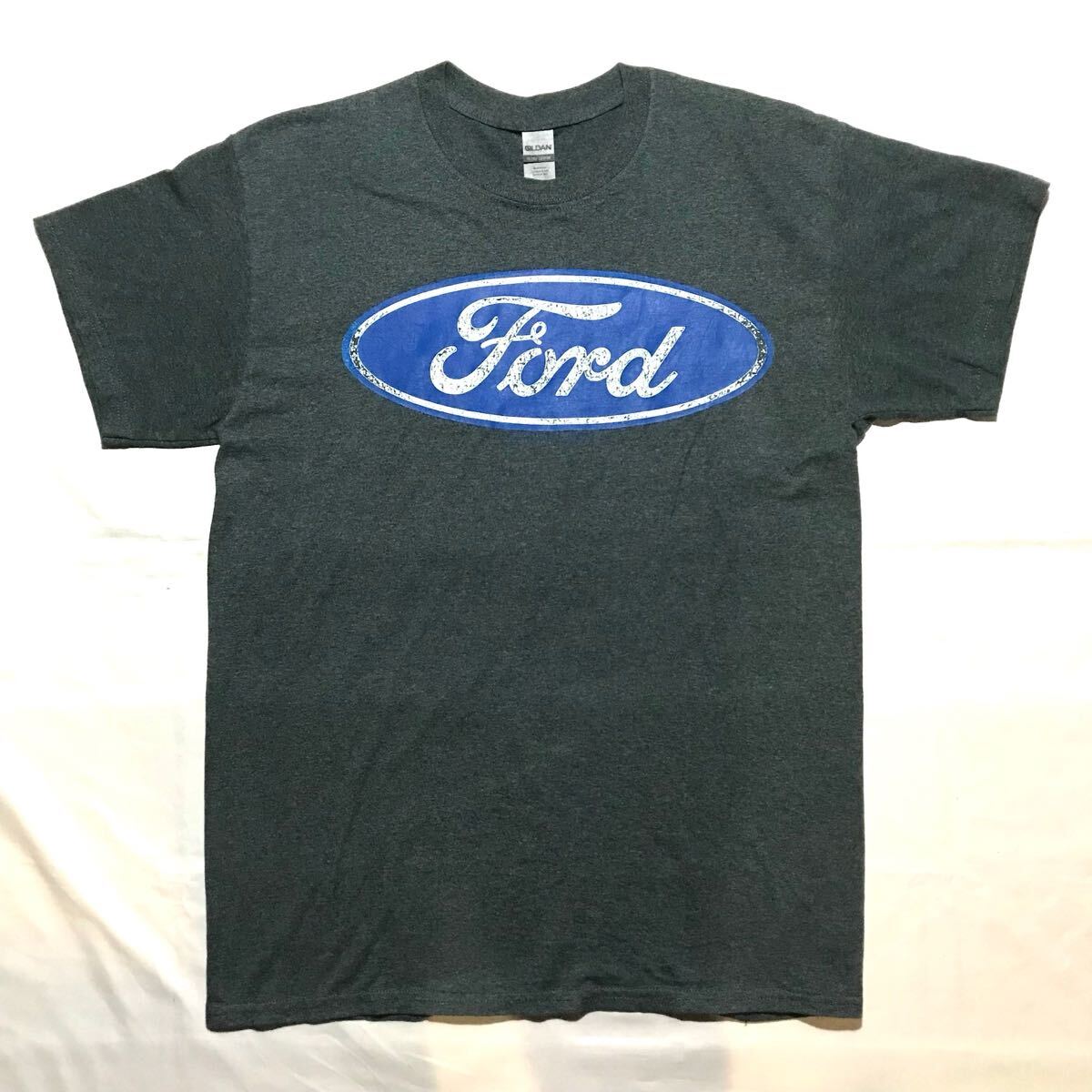 Tシャツ【FORD】サイズL/フォード/自動車メーカー/人気オーバルロゴ/企業Tee拍卖