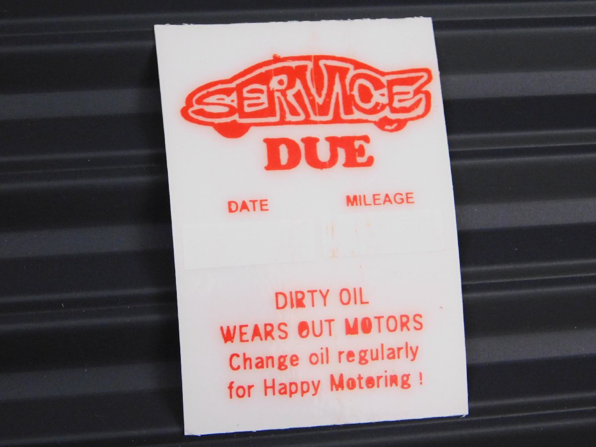 ◆送料\110◆【アメリカ自動車整備用ステッカー】※《メカニックステッカー・OILチェンジ》 sd-03 オイル交換ステッカー拍卖