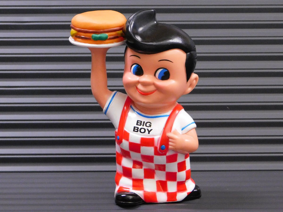 【Big Boy・ビッグボーイ】※《ソフビバンク》 アメリカン雑貨 フィギュア コインバンク 貯金箱拍卖