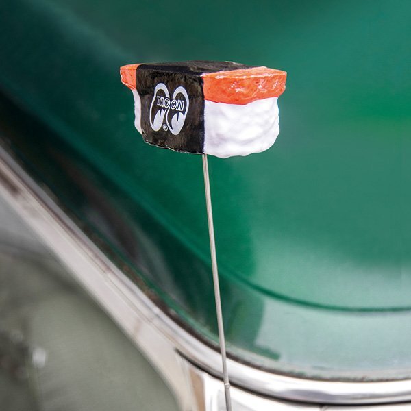 ◆送料\260◆【MOONEYES・ムーンアイズ】※《アンテナトッパー/Da Plate Lunch 808 x MOON Musubi》 MG998 アンテナボール拍卖