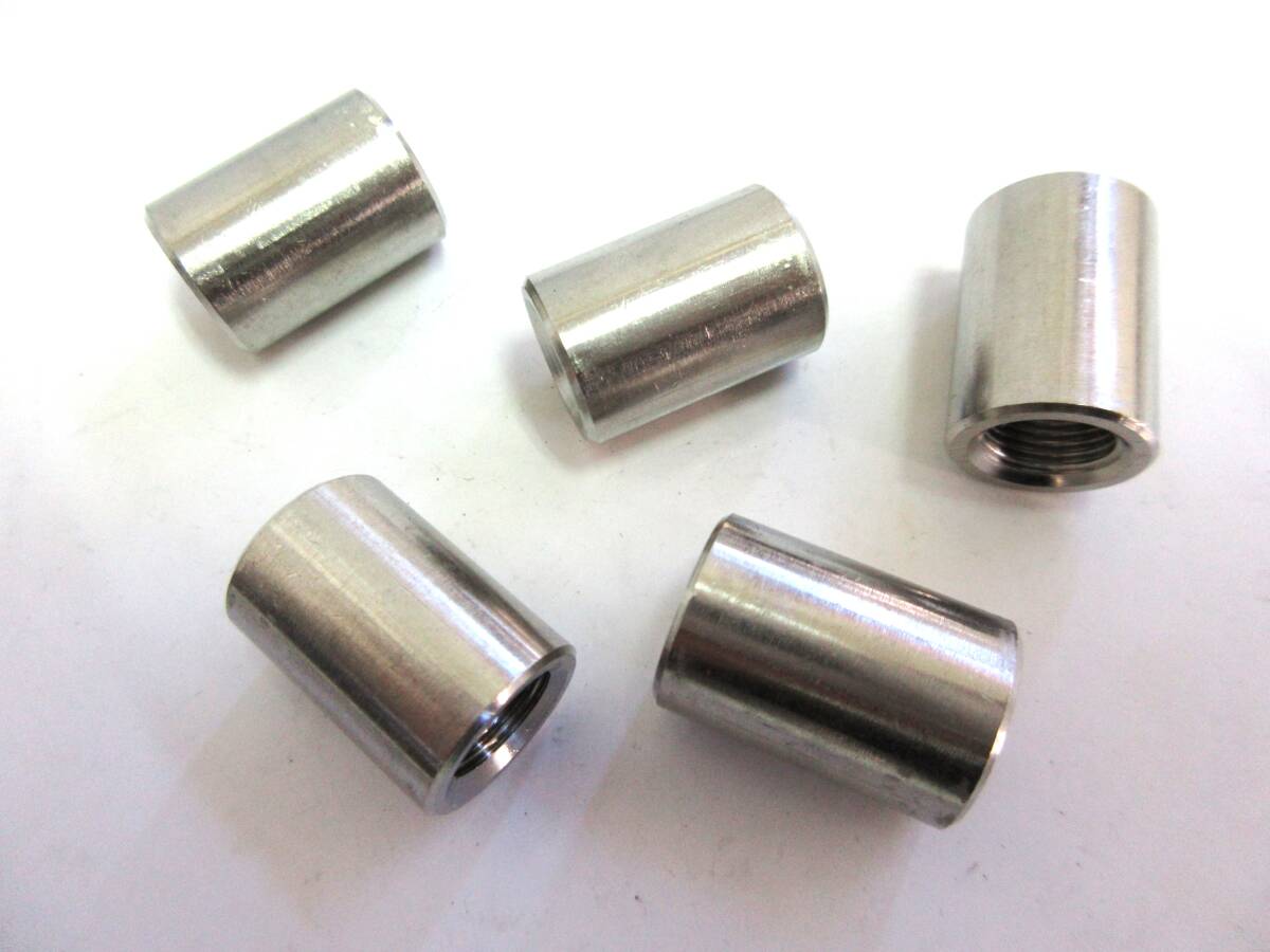 未使用品在庫処分 SUSソケット 1/8B 5個組 ネジ込み式管継手ステンレスソケット拍卖