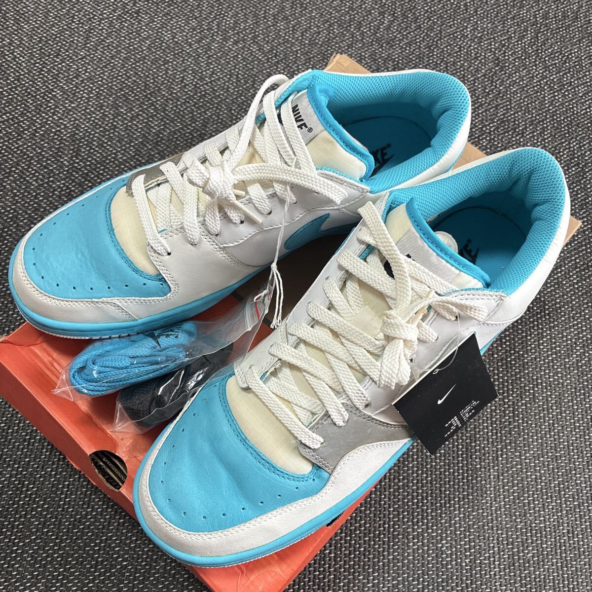 NIKE × STUSSY COURT FORCE LOW us12拍卖