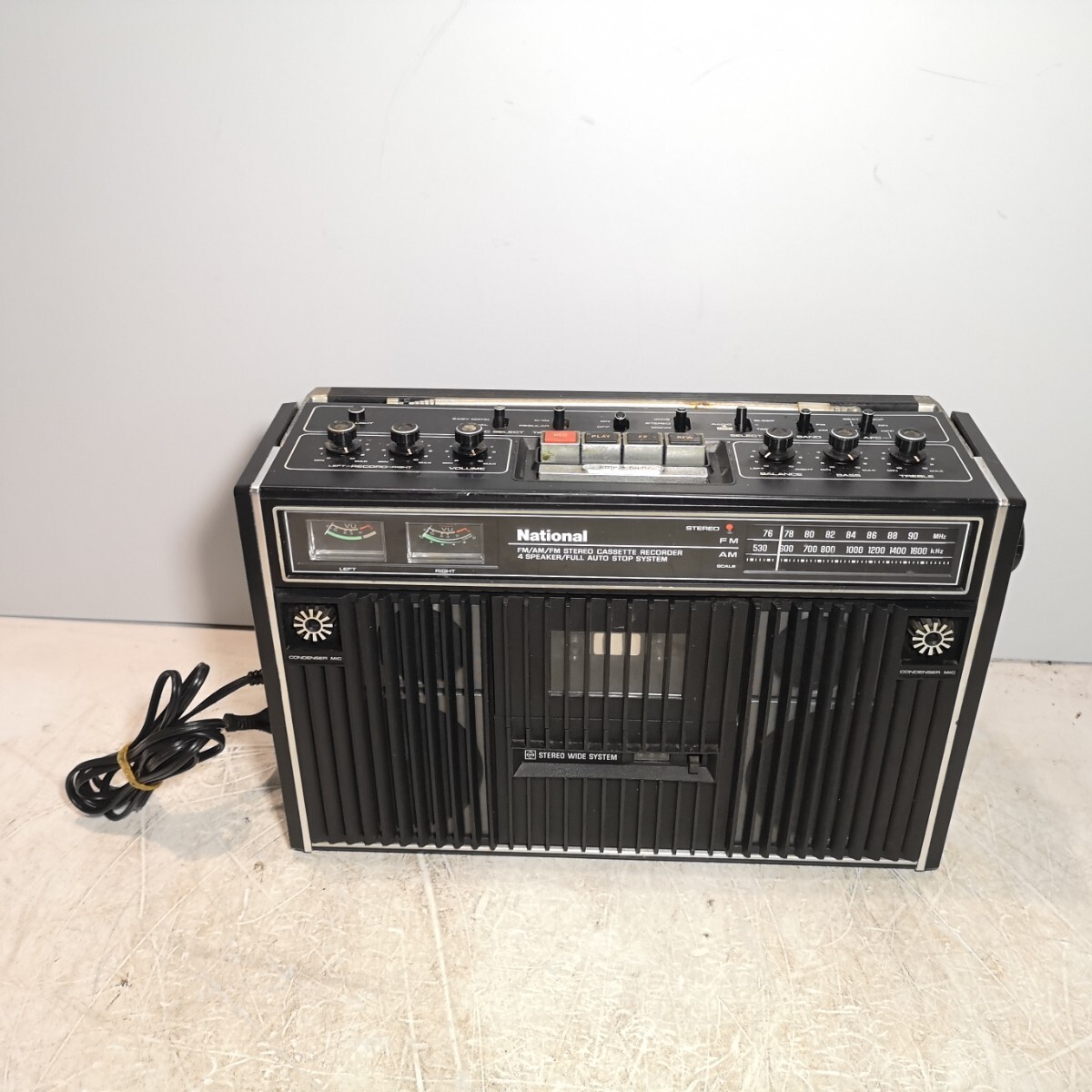 National RS-457 ラジカセ ジャンク0033拍卖