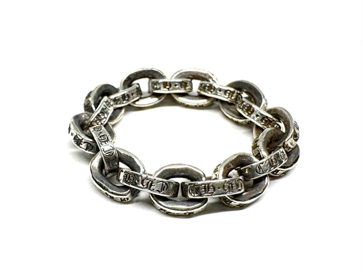 クロムハーツ ペーパーチェーン リング 13号 シルバー 指輪 925拍卖