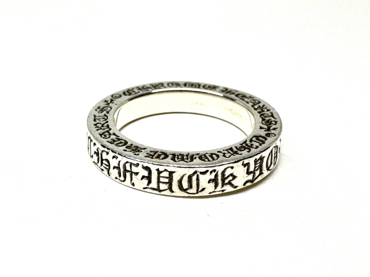 クロムハーツ スペーサー リング 3㎜ ファックユー 6.5号 シルバー 925 指輪拍卖