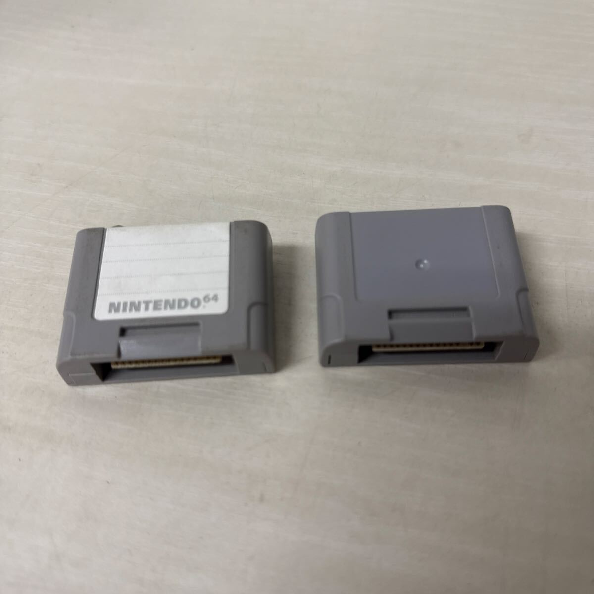 2個まとめて コントローラーパック NINTENDO64拍卖