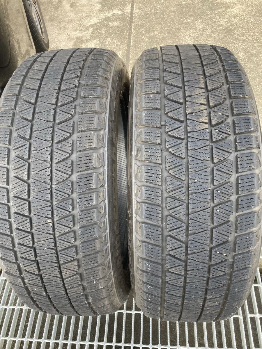 石川県発 BLIZZAK DM-V3 235/55R19 2本 スタッドレスタイヤ 2021年製 8分山 バリ山 溝あり ブリヂストン ブリザック NX RX RAV4拍卖