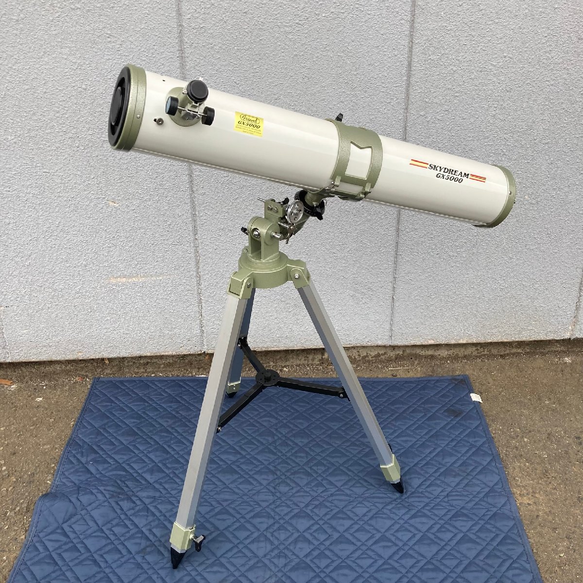 【B0159Q121】天体望遠鏡 フレンド friend SKYDREAM GX5000 現状品 動作未確認 153倍 46倍 反射式 赤道儀 天体観測 趣味 自由研究拍卖