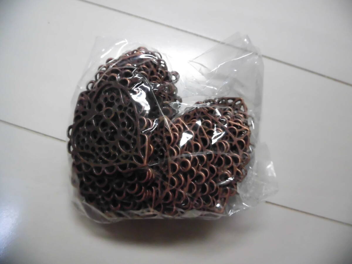 未使用 ペンダントヘッド金具 赤銅色 まとめて 大量 282g拍卖