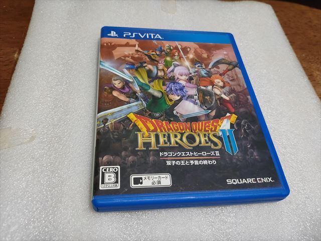 ●PS Vita PSVita ドラゴンクエストヒーローズⅡ 双子の王と予言の終わり ドラクエ ヒーローズ 2●拍卖