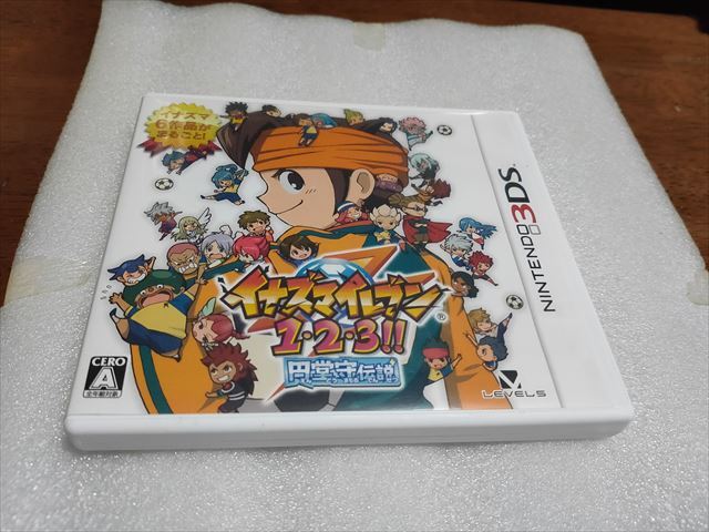 ●レア 3DS イナズマイレブン1・2・3!! 円堂守伝説 1 2 3 !!●拍卖