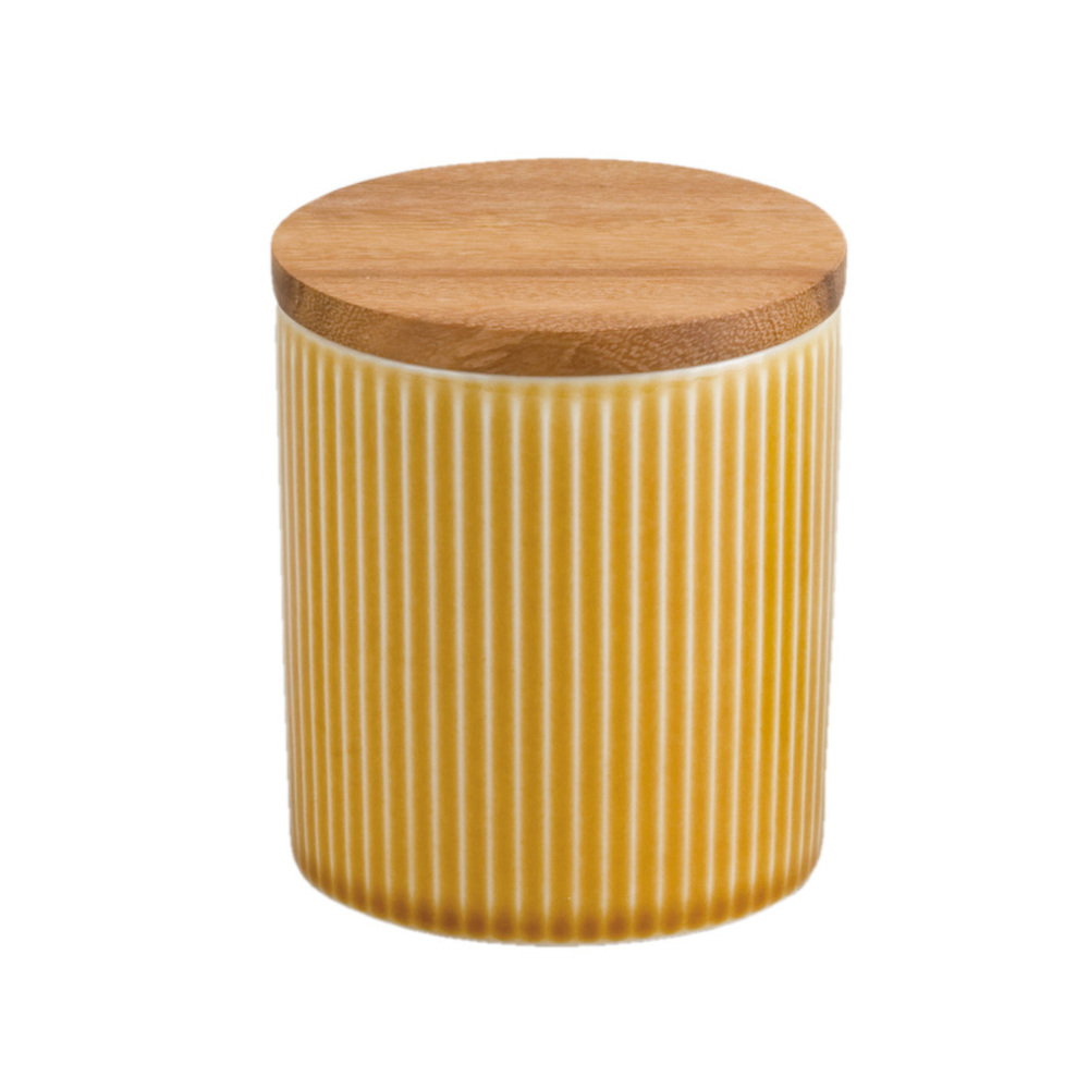 ☆ ブラウン ☆ viv シェノン キャニスター キャニスター 陶器 密閉 保存容器 370ml 調味料容器 密閉容器 調味料ポット 調味料入れ 砂糖拍卖