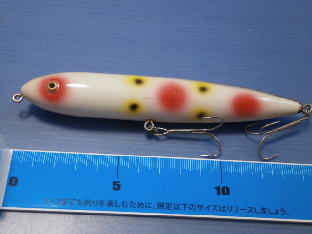 ☆18 ドッグウォーカー 人気色 S ストロベリー バネ ラトル heddon ヘドン (検索用です 秘密のクランクベイト ホッパーストッパー ☆拍卖