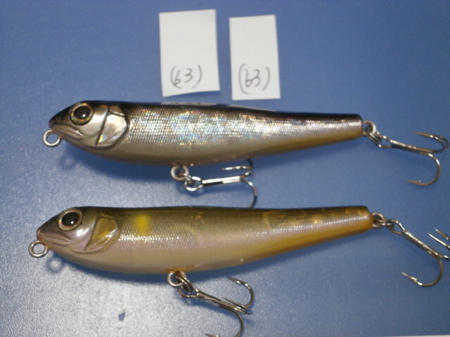 ☆63 メガバス DOG-X JR 2個で Megabass Dog-X jr 2個   ☆拍卖